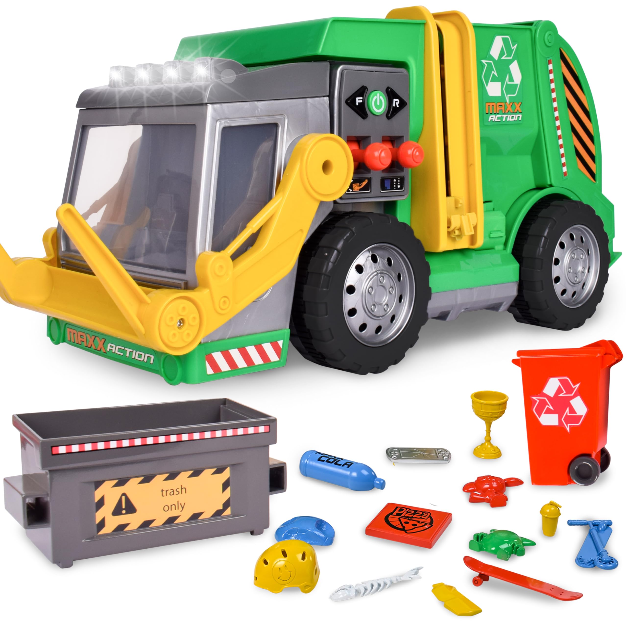 Maxx Action Garbage Truck_ Durable & Efficient Waste Solutions