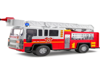 Toy Fire Truck with Lights & Sounds _ Realistic Play