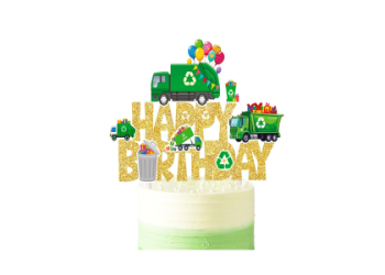 Unique Garbage Truck Cake Toppers for 2025 _ Top Designs & Ideas
