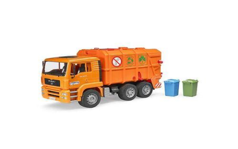 Bruder Toys Garbage Truck_ Realistic Play for Young Collectors