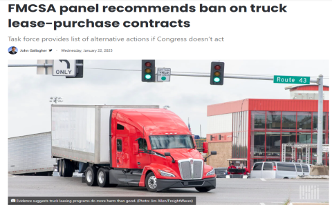 Lease Purchase Trucking Programs _ Own Your Rig Today