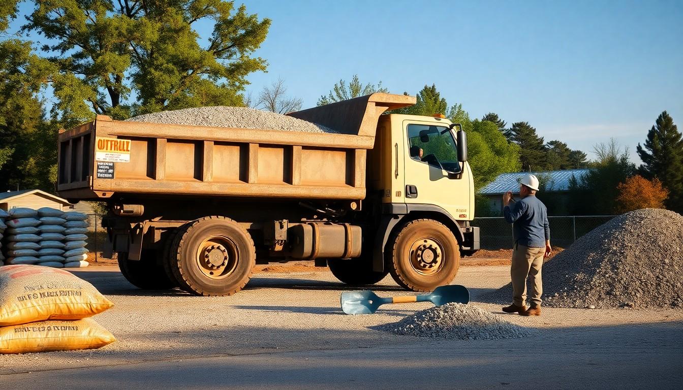 Pea Gravel by Dump Truck Load_ Costs & Delivery Guide