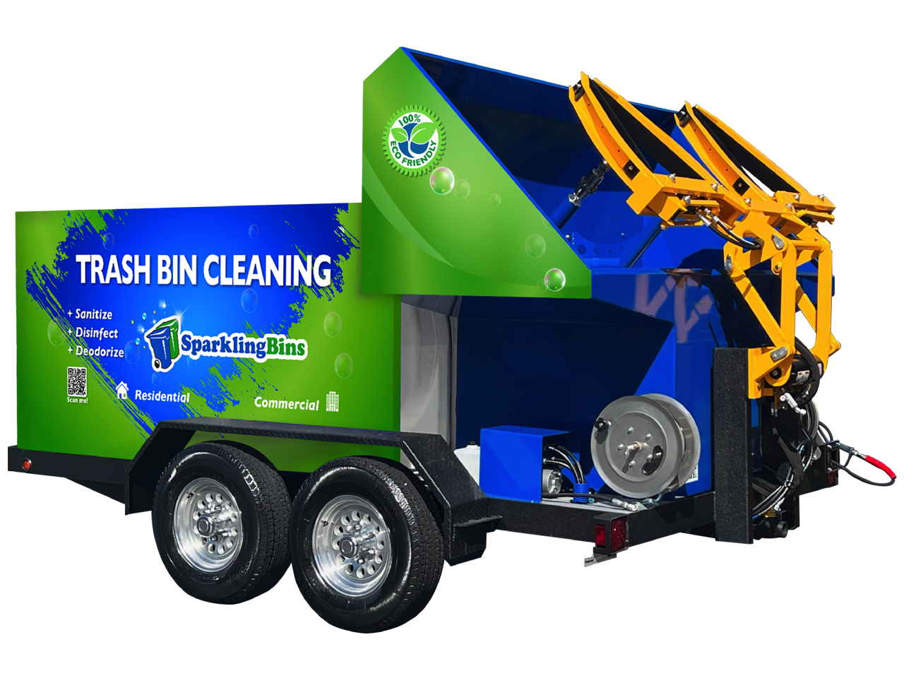 Garbage Bin Cleaning Truck_ How It Works & Benefits