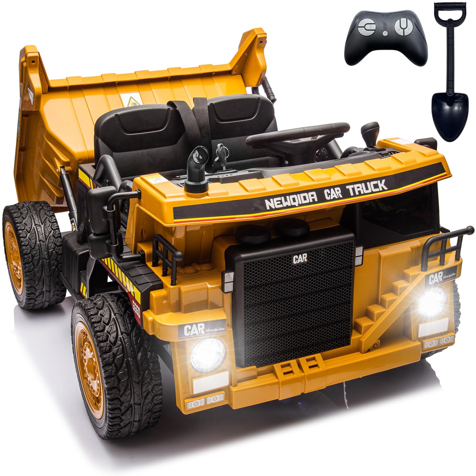 24 Volt Ride On Dump Truck for Kids _ Heavy Duty Toy Vehicle