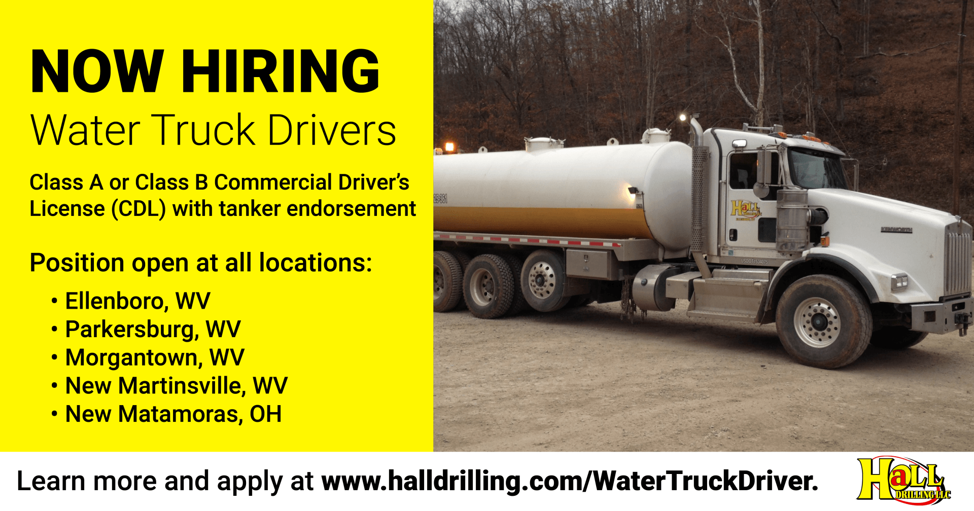 Water Truck Drivers Wanted _ Apply Now & Drive Your Career