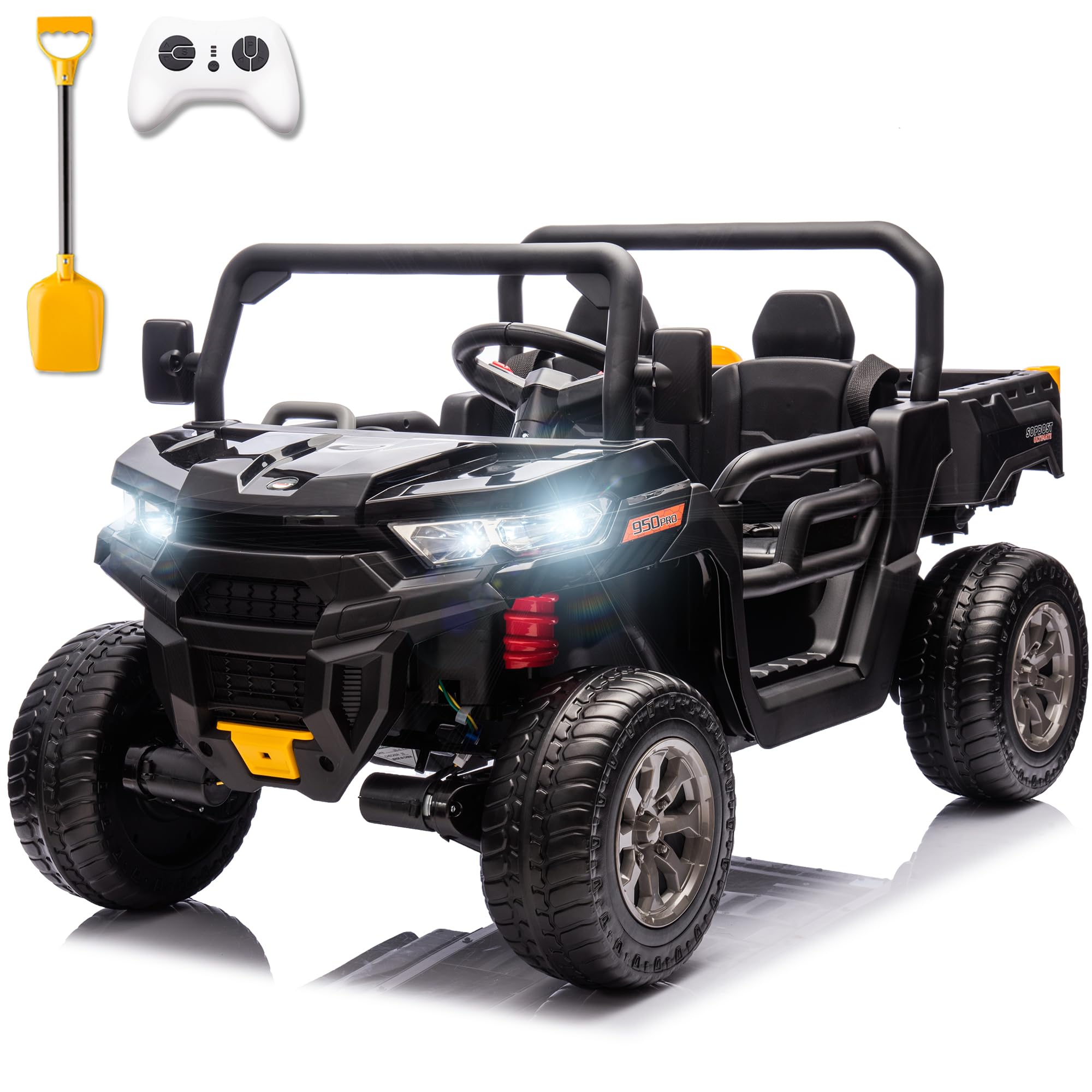 SOPBOST 24V 2-Seater Ride-On Dump Truck _ Full Review & Specs