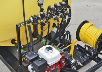 Optimize Water Spraying with 2 Truck-Mounted Spray Heads