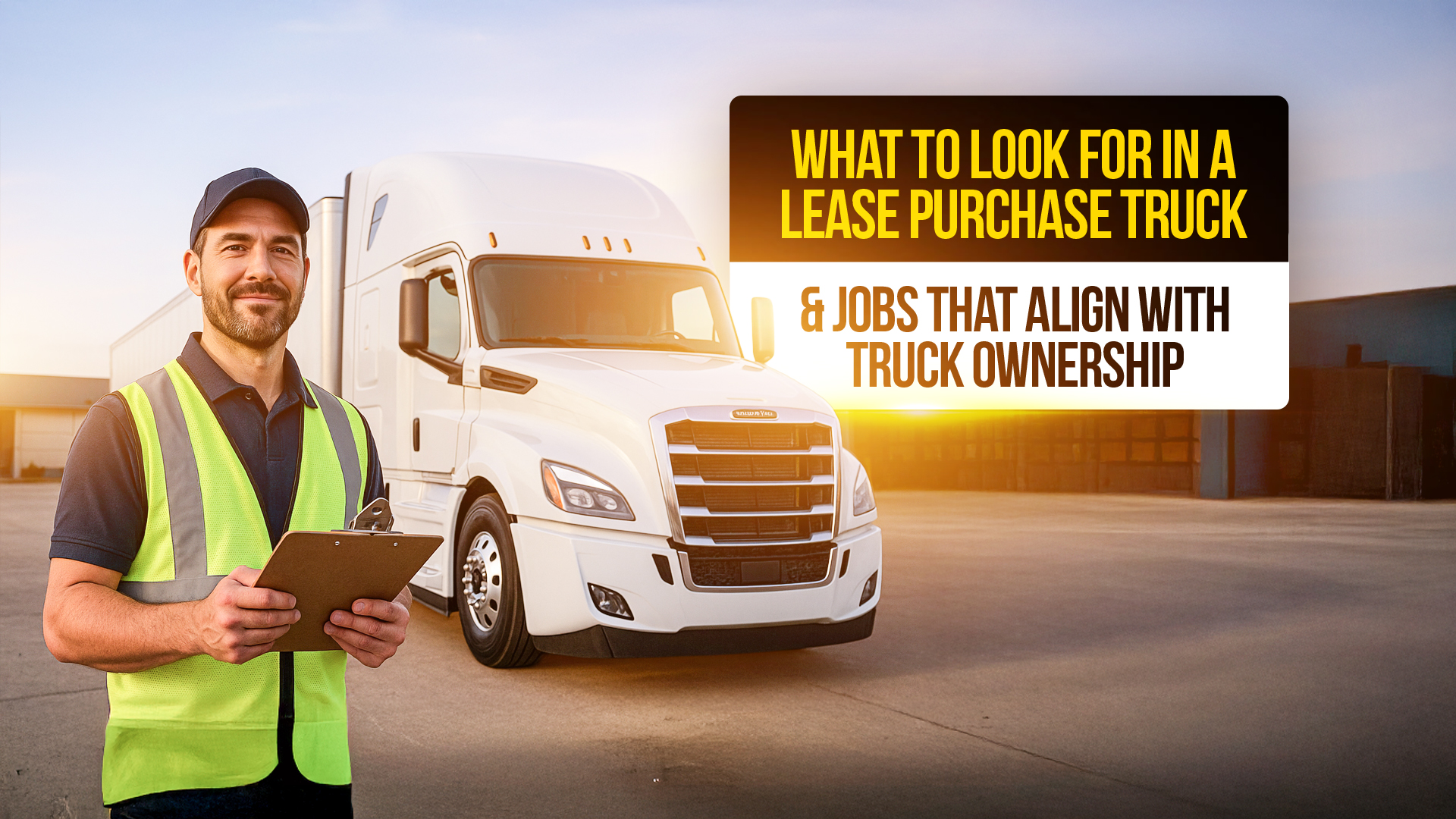 Lease Purchase Semi Trucks_ Your Path to Ownership