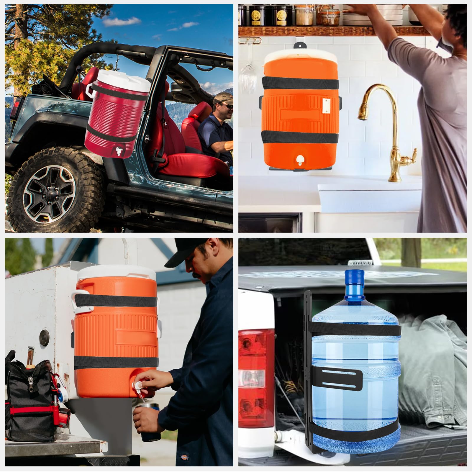 Top Truck Water Jug Holders for Secure & Easy Transport