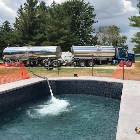 Fast Water Truck Delivery to Fill Your Pool Near Me