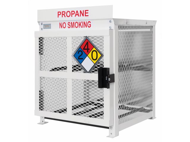 Secure Your Food Truck_ 100 lb Propane Tank Cage Safety Guide
