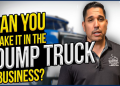 Starting a Dump Truck Business_ Your Essential Checklist