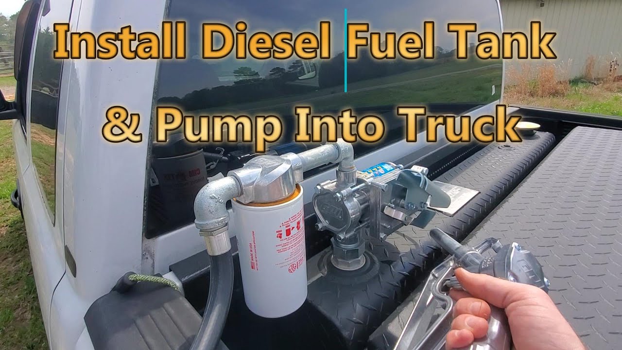 Diesel Fuel Tank Truck Bed Solutions & Installation Guide