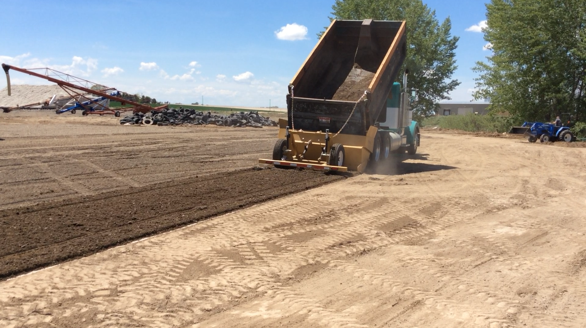 Dump Truck Gravel Spreader_ Efficient Hauling & Spreading Guide