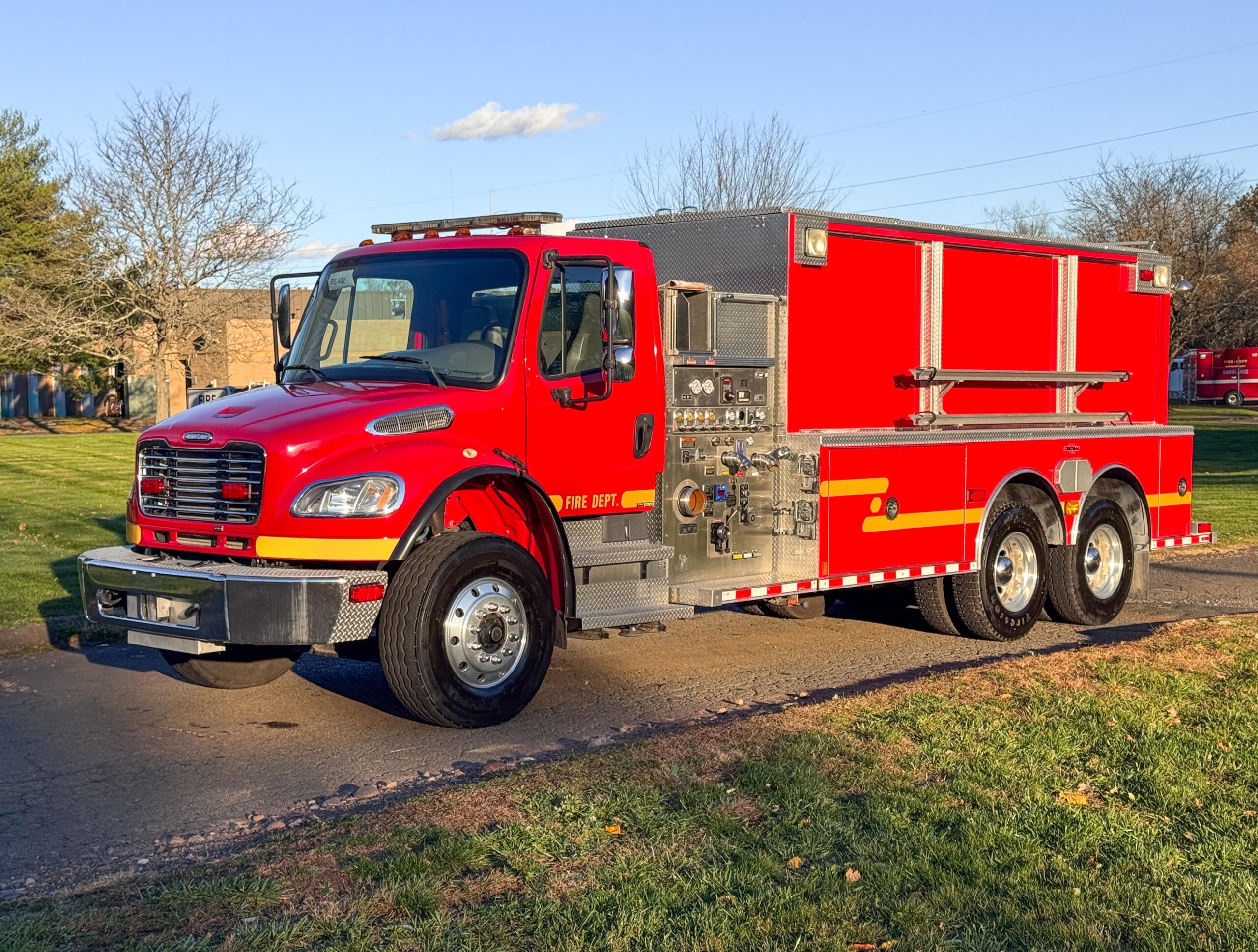 Used Pumper Tanker Fire Trucks For Sale _ Reliable & Affordable