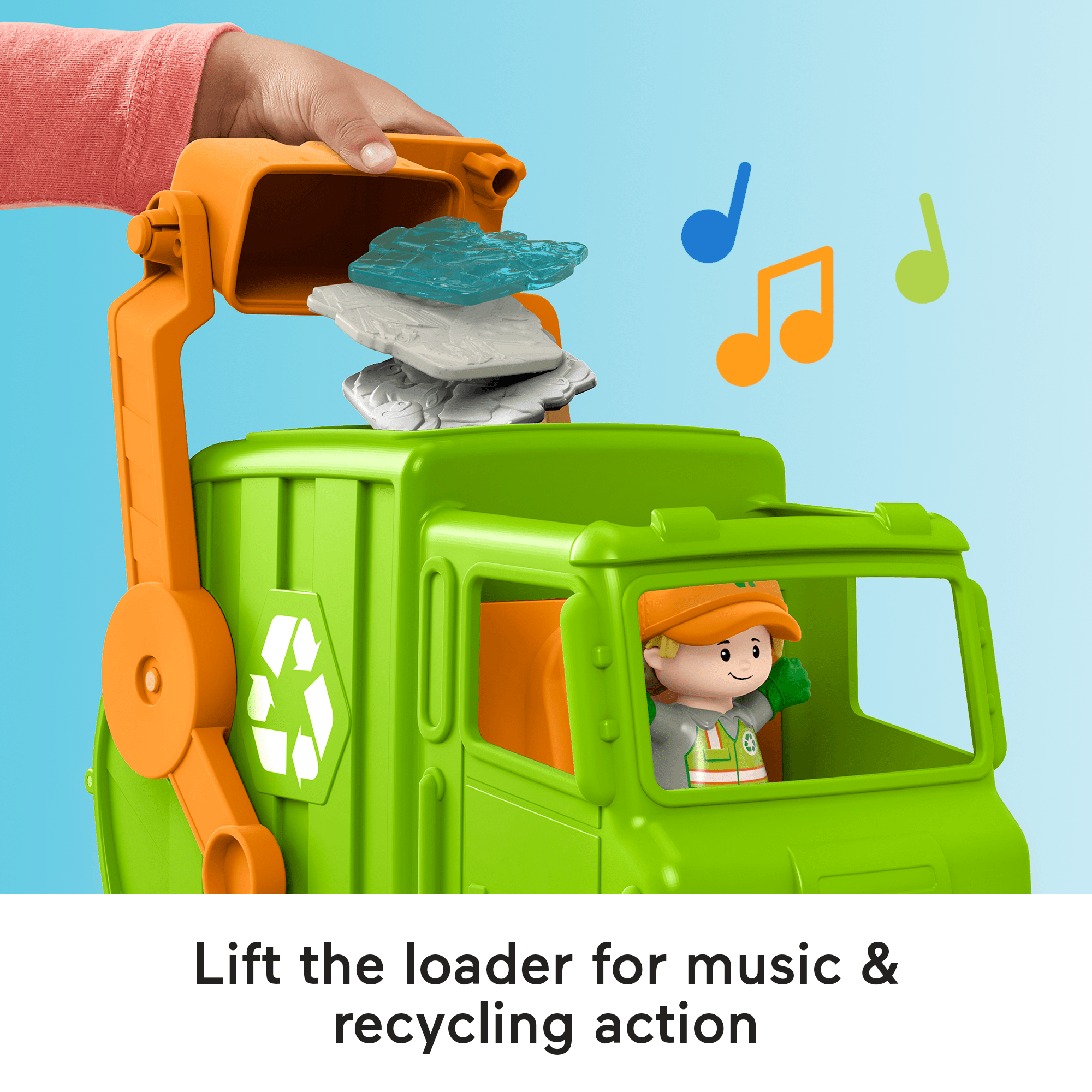 Fisher Price Garbage Truck_ Durable & Fun Toy for Kids