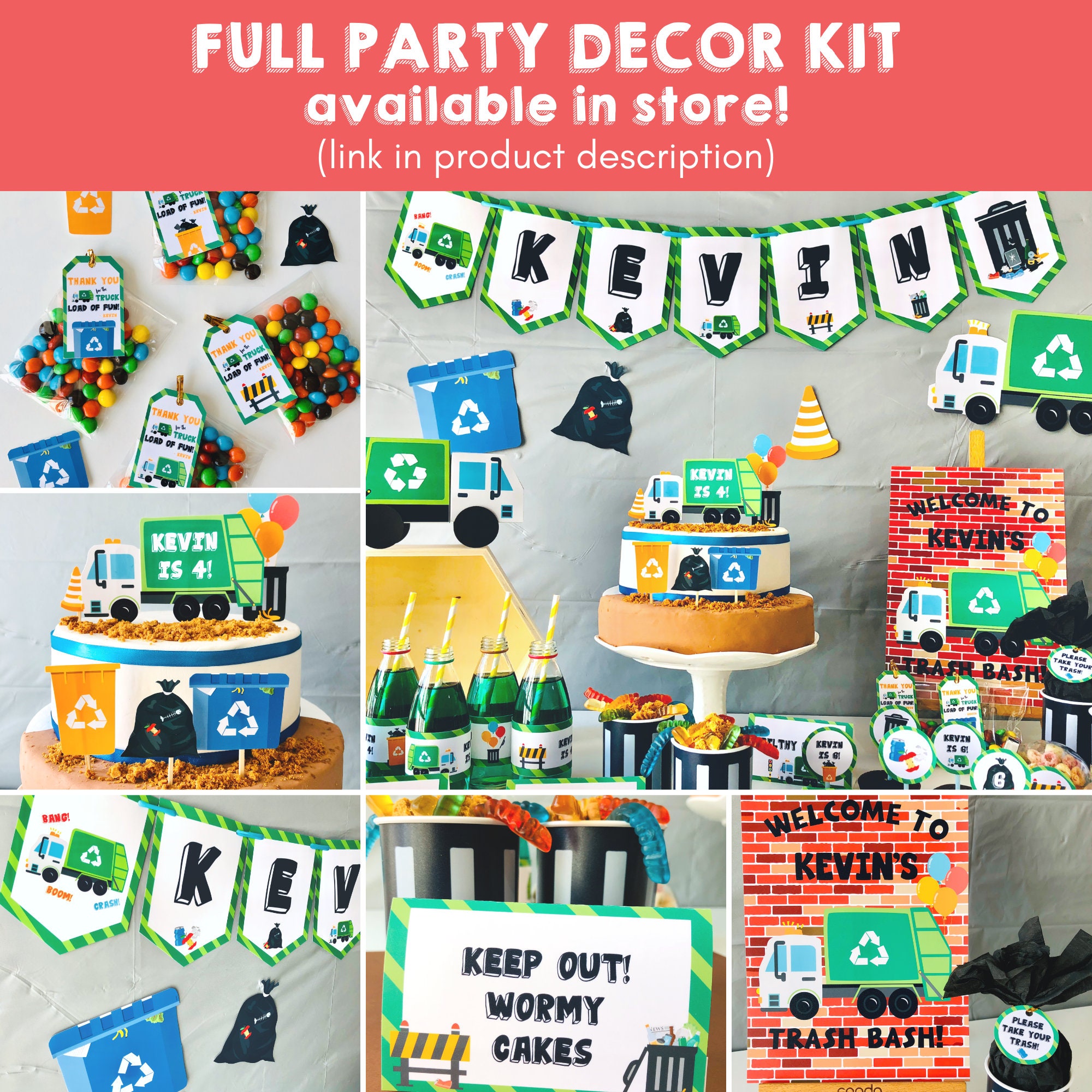Unique Garbage Truck Cake Toppers for 2025 _ Top Designs & Ideas