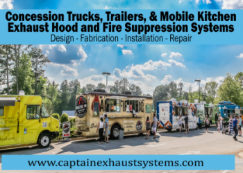 Food Truck Exhaust Hood with Fire Suppression System Guide