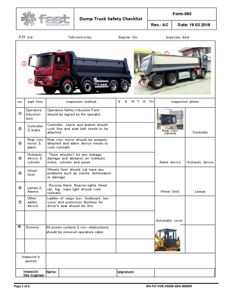 Dump Truck Ladder Safety_ A Complete Guide for Operators
