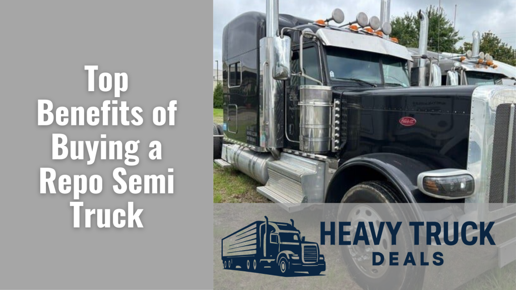 Top 5 Benefits of Buying a Repossessed Tri Axle Dump Truck