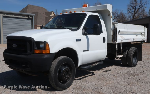 Find F550 Dump Trucks for Sale Near Your Location Today
