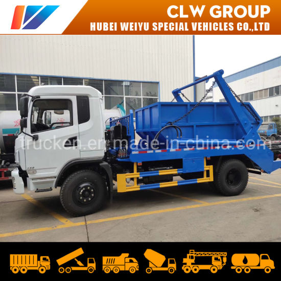 Skip Loader Truck Manufacturer Swing Arm Waste Trucks