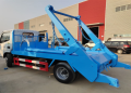 Swing Arm Garbage Truck  Urban Waste Collection