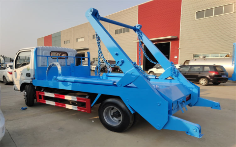 Swing Arm Garbage Truck Urban Waste Collection