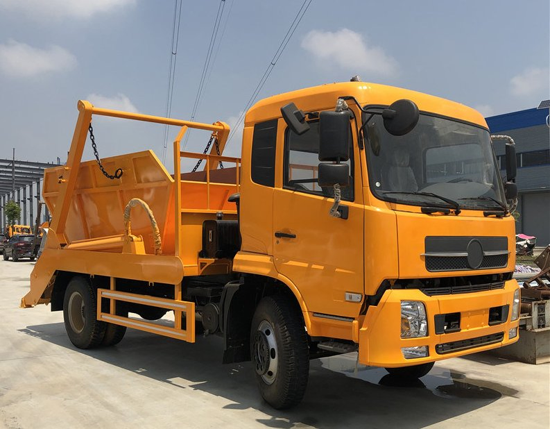 Skip Loader Truck Manufacturer Swing Arm Waste Trucks