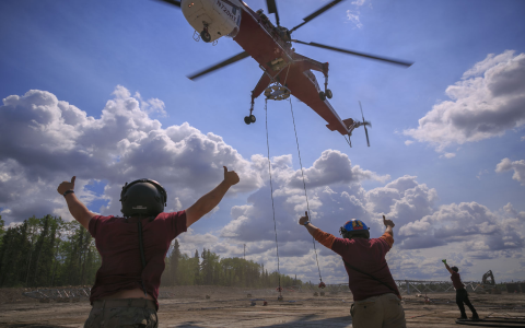 High Altitude Operation Truck Construction and Repair